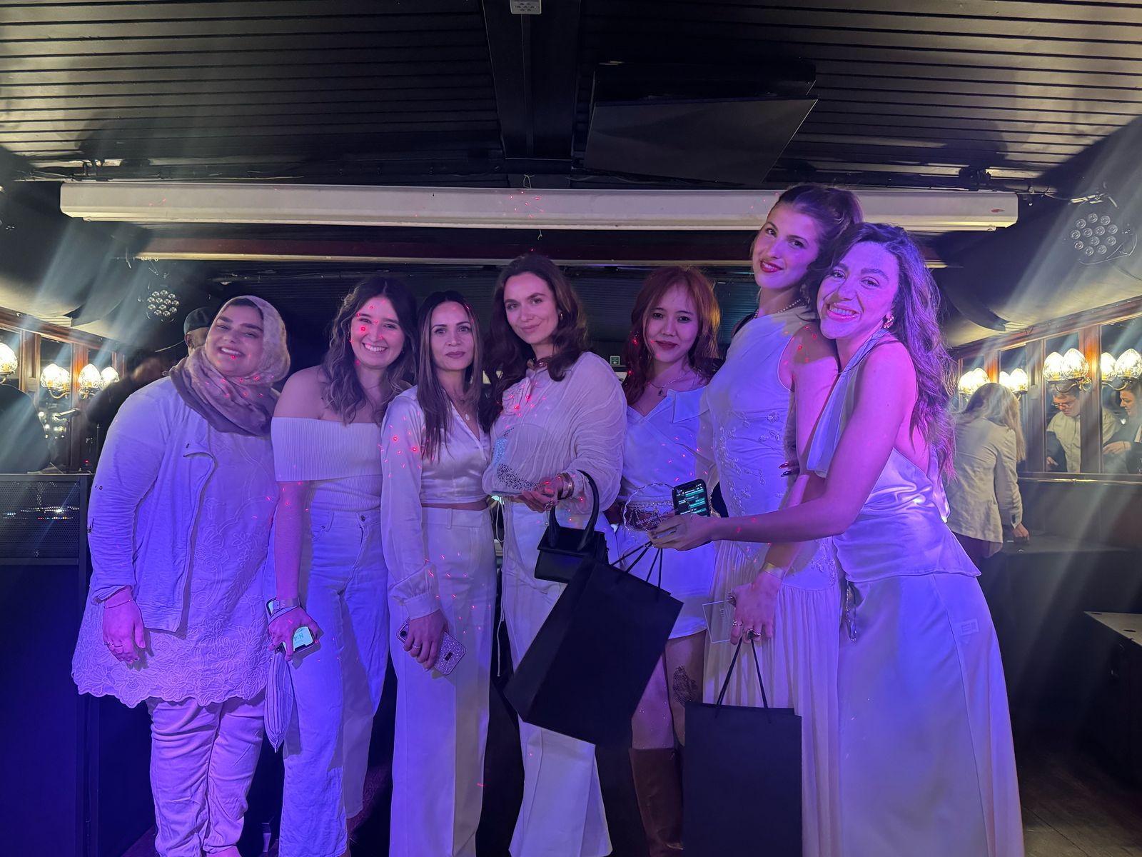 Hult White Boat Party